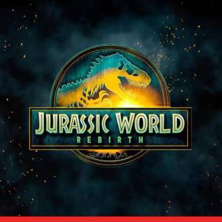 Jurassic World Rebirth logo wallpaper