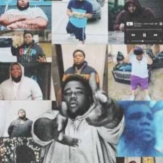 Rod Wave collage wallpaper