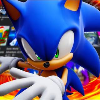 Sonic Roblox wallpaper