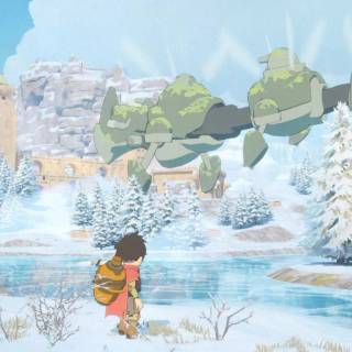 Winter Studio Ghibli wallpaper