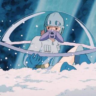 Winter Studio Ghibli wallpaper