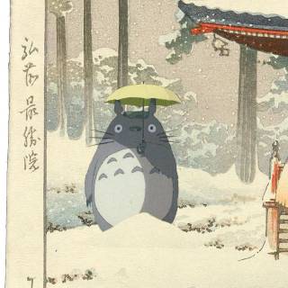 Winter Studio Ghibli wallpaper