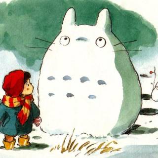 Winter Studio Ghibli wallpaper