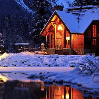 Winter nights 1920x1080 wallpaper