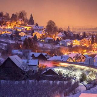 Winter nights 1920x1080 wallpaper