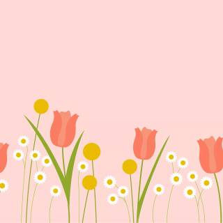 Spring meadow laptop wallpaper