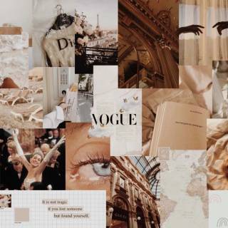 Spring collage horizontal wallpaper