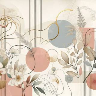 Spring collage horizontal wallpaper