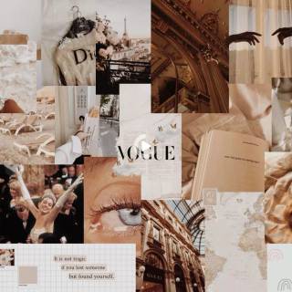 Photomontage wallpaper