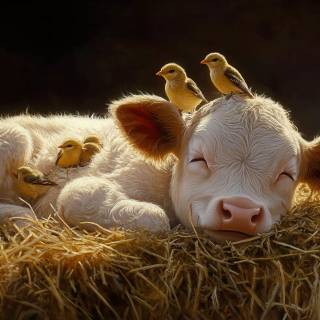 Cows cute wallpaper