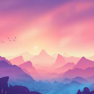 Sunset iPad wallpaper