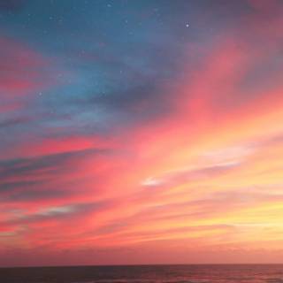 Sunset iPad wallpaper