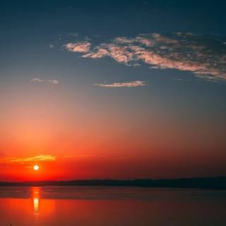 Sunset iPad wallpaper