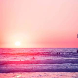 Sunset iPad wallpaper