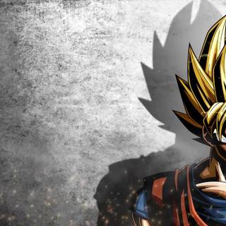 Goku landscape wallpaper