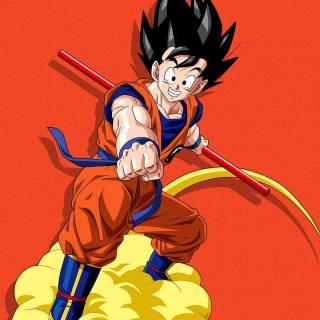 Goku landscape wallpaper