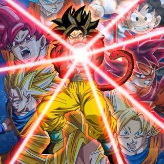 Goku landscape wallpaper