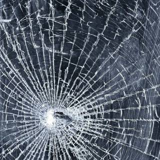 Fake cracked screen wallpaper