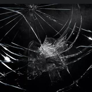 Fake cracked screen wallpaper