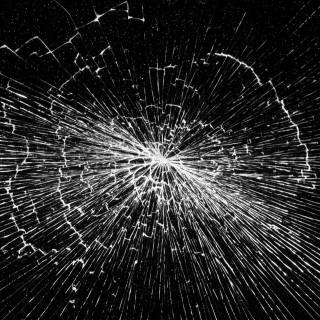 Fake cracked screen wallpaper