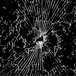 Fake cracked screen wallpaper