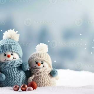 Girly winter desktop wallpaper