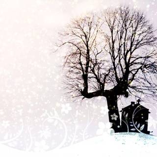 Girly winter desktop wallpaper