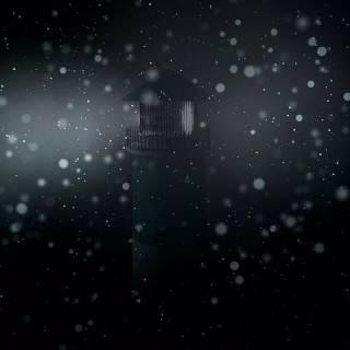 Winter iPhone black wallpaper