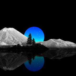 Winter 4k oled wallpaper