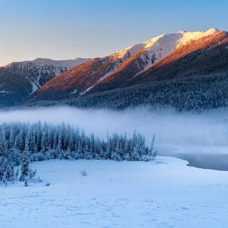 Winter 4k oled wallpaper