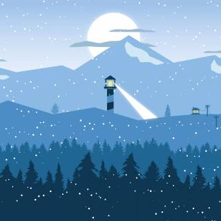 Winter 4k oled wallpaper