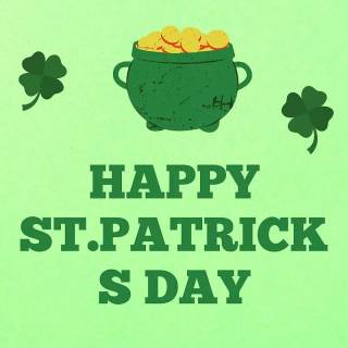 Green St. Patrick's Day wallpaper