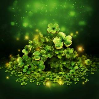 Green St. Patrick's Day wallpaper
