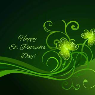 Green St. Patrick's Day wallpaper