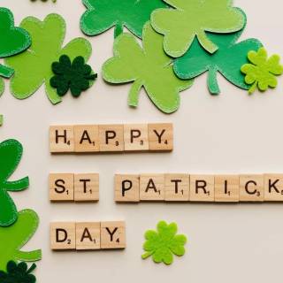 Green St. Patrick's Day wallpaper