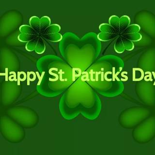 Green St. Patrick's Day wallpaper