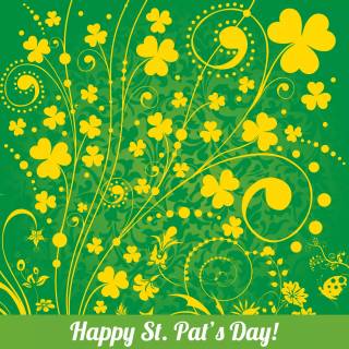 Green St. Patrick's Day wallpaper
