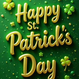 Green St. Patrick's Day wallpaper