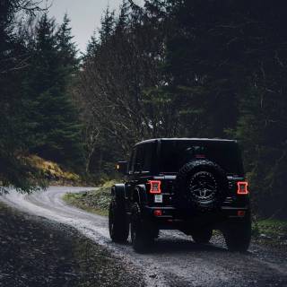 Winter off road 4k wallpaper
