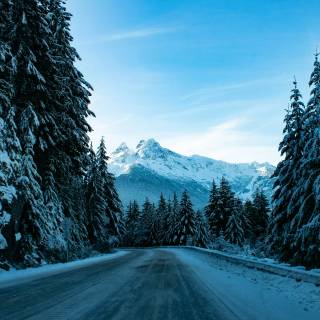 Winter off road 4k wallpaper