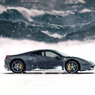 Winter off road 4k wallpaper