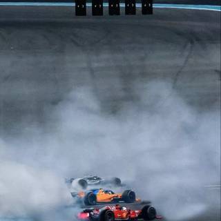 F1 drift wallpaper
