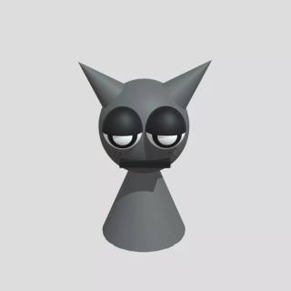 Sprunki Gray wallpaper