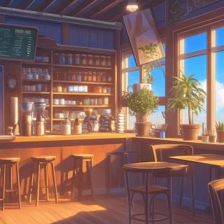 Lofi shop wallpaper