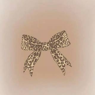 Cheetah print bows wallpaper