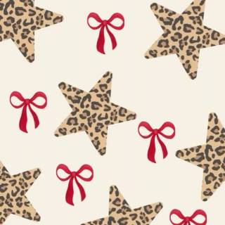 Cheetah print bows wallpaper
