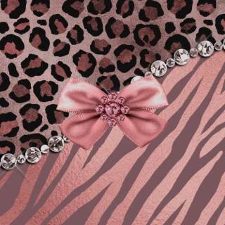 Cheetah print bows wallpaper