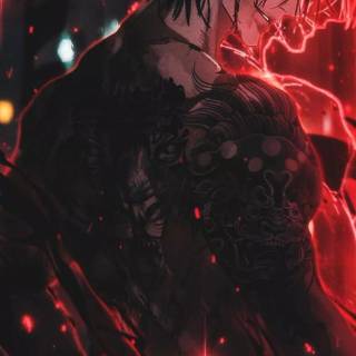 Toji Fushiguro iPhone 14 Pro wallpaper