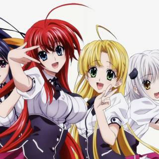 Akeno 4k computer wallpaper