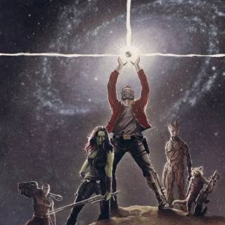 4k Guardians of The Galaxy iPhone wallpaper
